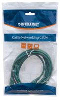 Intellinet 319782 RJ45 Netwerkkabel, patchkabel CAT 5e U/UTP 3.00 m Groen 1 stuk(s) - thumbnail