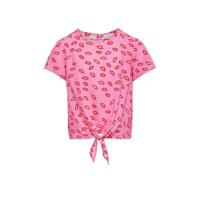 KIDS ONLY top KONDANIELLE met all over print roze/rood