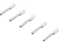 Rittal 4050.730 Adereindhulzen 0.5 mm² Deels geïsoleerd Wit 500 stuk(s)