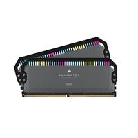 CORSAIR DOMINATOR PLATINUM RGB DDR5 32GB (2x16GB) DDR5 5200MHz CL40 AMD EXPO Intel XMP iCUE Compatibel Computergeheugen – Grijs (CMT32GX5M2B5200Z40)