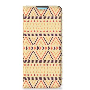 Xiaomi Redmi 10 Hoesje met Magneet Aztec Yellow