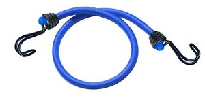 Masterlock Set of 2 bungees 120cm - colour : dark bluedouble reverse hook - 3017EURDAT