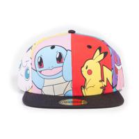 Pokemon Snapback Cap Multi Pop Art - thumbnail