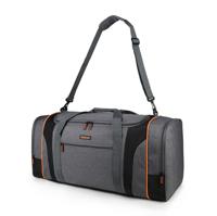 Flexplus weekendtas reistas 70 cm grijs / oranje