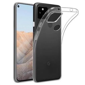 Antislip Google Pixel 5a 5G TPU Hoesje - Doorzichtig