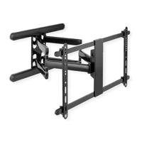 ROLINE PREMIUM TV-Wandhalterung, hoch-flexibel, max. 70 kg, schwarz