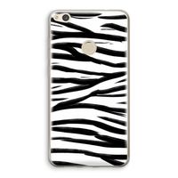 Zebra pattern: Huawei Ascend P8 Lite (2017) Transparant Hoesje - thumbnail