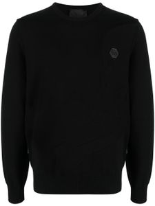 Philipp Plein pull Skull Bones - Noir