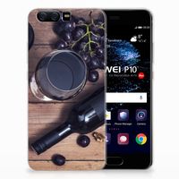 Huawei P10 Siliconen Case Wijn - thumbnail