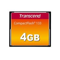 Transcend TS4GCF133 4GB | CompactFlash 133-kaarten