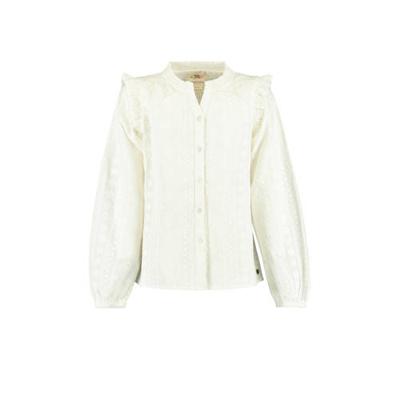 America Today Junior blouse met ruches off white America Today Junior blouse met ruches off white