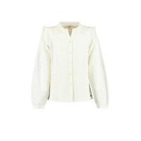 America Today Junior blouse met ruches off white