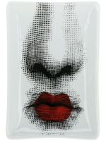 Fornasetti assiette imprimée - Blanc