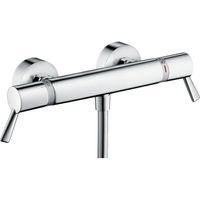 Hansgrohe Ecostat Comfort Care douchekraan thermostatisch met koppelingen met verlengde grepen chroom 13117000 - thumbnail