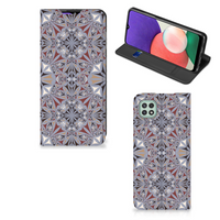 Samsung Galaxy A22 5G Standcase Flower Tiles - thumbnail