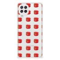 Samsung Galaxy A22 4G | M22 Siliconen Case Paprika Red - thumbnail