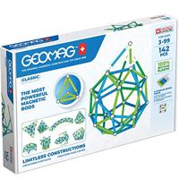 Geomag Classic - 142 stuks - magnetische constructie voor kinderen - groene collectie - 100 procent gerecycled plastic educatief speelgoed