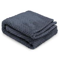 Nobleza Hondendeken 120x100cm Pluizige Fleece Huisdier Dekens voor Kat Puppy Wasbaar Zacht Warm Kitten Slaapmat Bed Pad Grijs