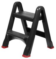Curver opstapje inklapbaar antraciet/rood