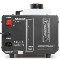 BeamZ ICE700 Water 1,2 l 500 W Zwart - thumbnail