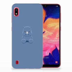 Samsung Galaxy A10 Telefoonhoesje met Naam Baby Rhino