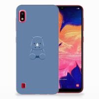 Samsung Galaxy A10 Telefoonhoesje met Naam Baby Rhino