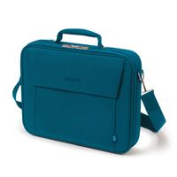 Dicota Eco Multi BASE notebooktas 39,6 cm (15.6") Aktetas Blauw - thumbnail