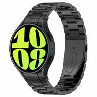 Stalen band met aansluitknop - Zwart - Samsung Galaxy watch 7 - 40mm & 44mm