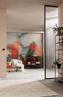 Komar Vlies fotobehang - Tropical Trip - Afmeting 300 x 250 cm - behang, wanddecoratie, woonkamer, slaapkamer, kantoor