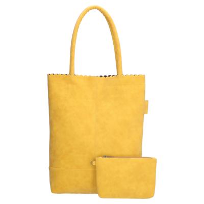 Beagles Shopper met Etui Carihuela Oker Geel