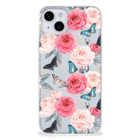 iPhone 15 TPU Case Butterfly Roses - thumbnail