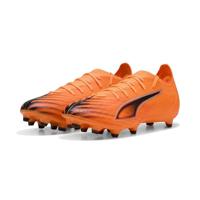PUMA Unisex Ultra 6 Match Fg/Ag voetbalschoen, Heat Fire PUMA Zwart Gloeiend Rood, 39 EU