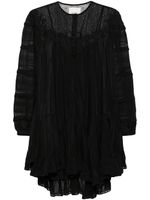 ISABEL MARANT robe mi-longue Gyliane à broderie anglaise - Noir