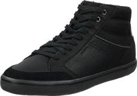 Geox U Elver A Sneakers voor heren, zwart, 45 EU