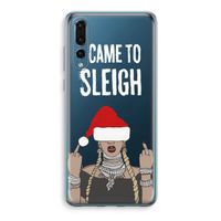 Came To Sleigh: Huawei P20 Pro Transparant Hoesje - thumbnail