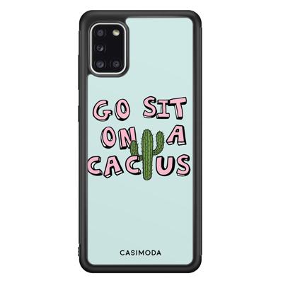 Samsung Galaxy A31 hoesje - Go sit on a cactus