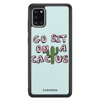 Samsung Galaxy A31 hoesje - Go sit on a cactus