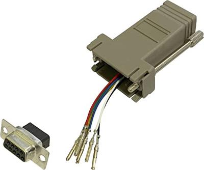 BKL Electronic 10121100 Adapter D-SUB-bus 9pol. - RJ12-bus 1 st. Single