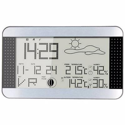 Alecto WS-1700 Zwart, Zilver LCD Batterij/Accu