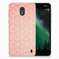 Nokia 2 TPU bumper Pattern Orange - thumbnail