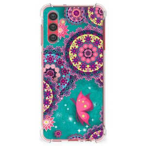 Samsung Galaxy A13 5G | A04s Back Cover Cirkels en Vlinders