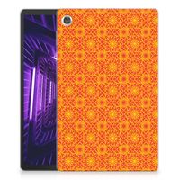 Lenovo Tab M10 Plus Hippe Hoes Batik Oranje