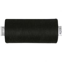 Creotime naaigaren katoen zwart 1000 meter