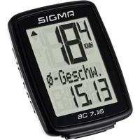 Sigma BC 7.16 Fietscomputer Via kabel Met wielsensor - thumbnail