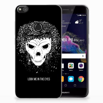 Silicone Back Case Huawei P8 Lite 2017 Skull Hair Silicone Back Case Huawei P8 Lite 2017 Skull Hair
