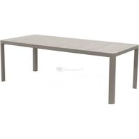 Castilla Pardo tuintafel taupe 220x100x74 cm - thumbnail