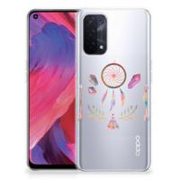 OPPO A93 5G Telefoonhoesje met Naam Boho Dreamcatcher - thumbnail