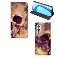 Mobiel BookCase OnePlus 9 Skullhead