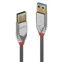 Lindy 36629 USB-kabel 5 m USB 3.2 Gen 1 (3.1 Gen 1) USB A Grijs - thumbnail