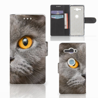 Telefoonhoesje met Pasjes Sony Xperia XZ2 Compact Britse Korthaar